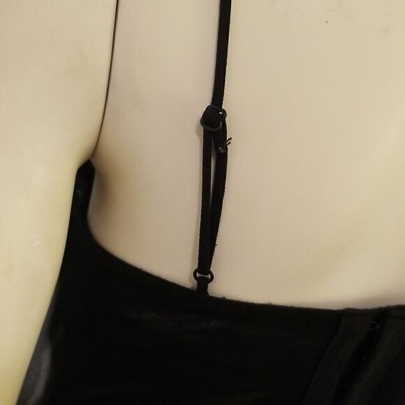 [F21] Black Bustier Corset Top Large - Picture 4 of 12